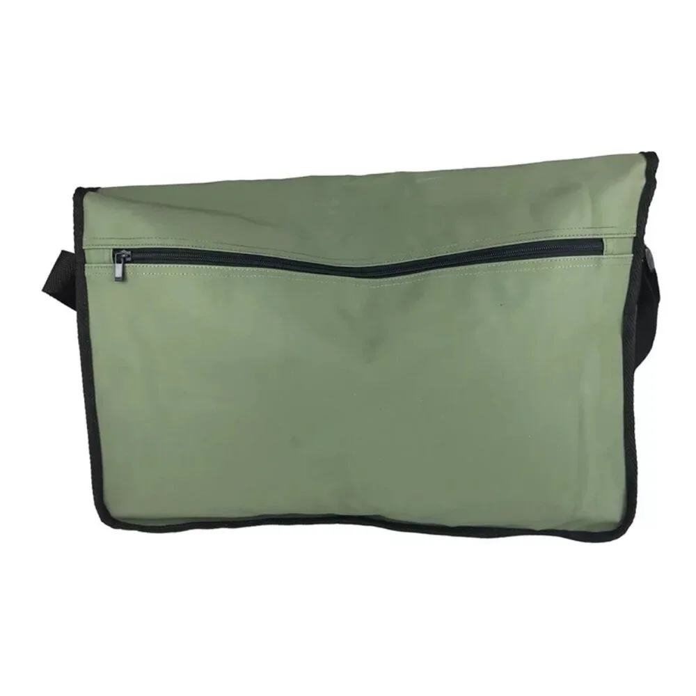 Hugo‎ Boss Unisex Green Black Crossbody Strap Bottle Pocket Messenger Bag